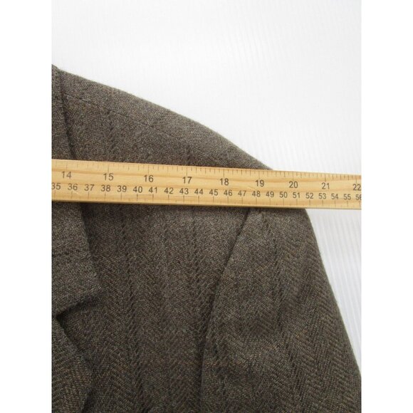 VINTAGE Karl Lagerfeld Sport Coat 42 Alpaca Silk Blazer Jacket USA - Picture 7 of 13
